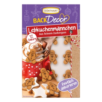 Bonhomme pain d'épice en sucre 1 X 15pcs 