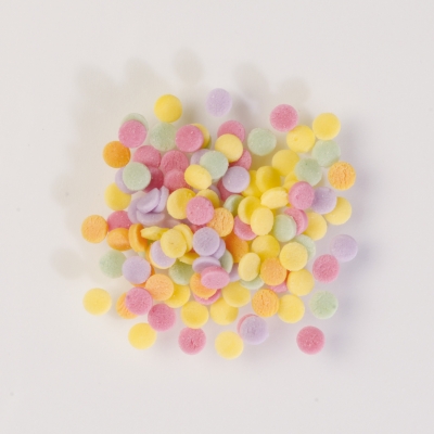 Décor à parsemer, Confettis multicolores, 1X 1,5kg - Ø 4 mm 